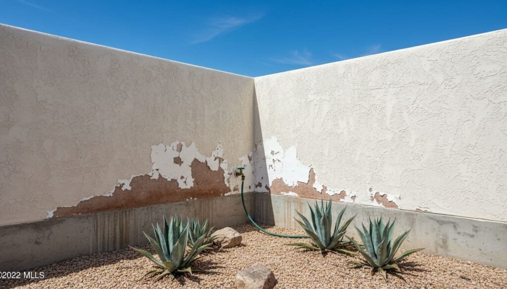 How to Fix Paint Blistering on Phoenix Exteriors (Heat, Moisture, and Irrigation Overspray)